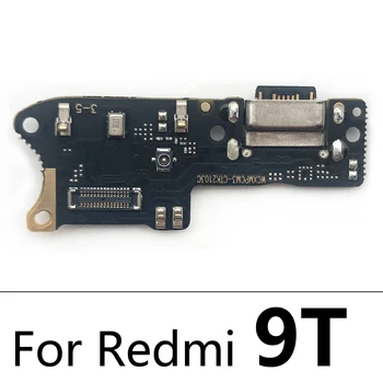 20 Adet / grup, USB Şarj Şarj Dock Bağlantı Noktası Konektörü Flex Kablo Xiaomi Redmi İçin 9 9A 9C 9T Not 8 7 6 9 Pro 8T 9 9S 5 5A