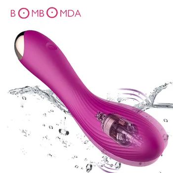 20 Frekans Yapay Penis Vibratörler Klitoris Stimülasyon G noktası Masaj Yetişkin Ürün Seks Oyuncakları Kadın Masturbator USB Şarj