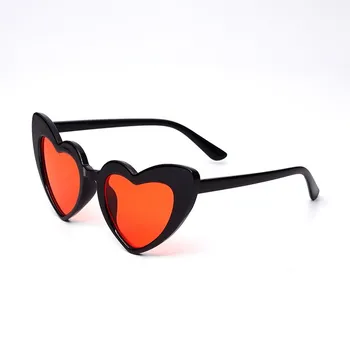 2018 Aşk Kalp Şeklinde Güneş Gözlüğü Gözlük güneş gözlüğü Çocuk Erkek Kız Bebek Marka Tasarımcı moda Çocuk Güneş Gözlüğü uv400