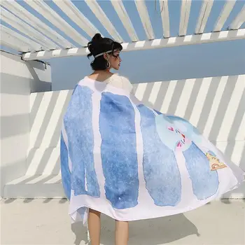 2019 Vintage Pareo Plaj Kapak Up Dikdörtgen Sarong Wrap Robe De Bain Bikini 180 * 90 cm Kapak-Ups Yaz Sonbahar Plaj Sarong Paspaslar