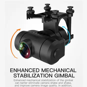 2021 Yeni KF102 Drone 4k HD Kamera 2-Axis Gimbal Profesyonel Anti-Shake Hava Fotoğrafçılığı Fırçasız Katlanabilir Quadcopter Drone