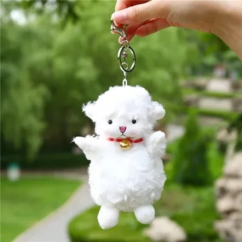 2021New Koyun Alpaka Lama peluş oyuncak Hayvan Peluş Doldurulmuş Oyuncaklar 15cm sevimli anahtarlık Peluş Bebek