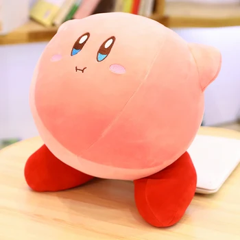 2022 Yeni Bandai Kirby peluş oyuncaklar Kawaii Kirby Karikatür Sevimli Peluş Bebek Yastık Doldurulmuş Oyuncaklar Ev Dekor çocuk Doğum Günü Hediyeleri