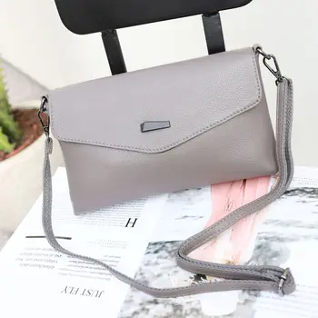 2022 Yeni Deri kadın Çantası Messenger Moda Zarf Çanta Yeni omuz çantası Yumuşak Deri Tüm Maç Küçük Çanta