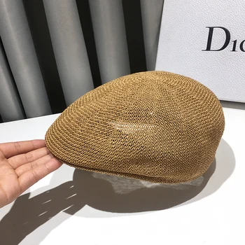 2022 YENİ kadın Yaz moda Hasır Şapka erkekler için Panamas UV Koruma Güneşlik Sahil plaj şapkası Gelgit yazlık şapkalar
