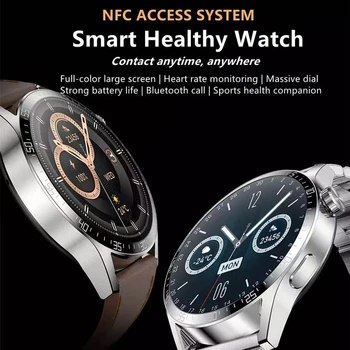 2023 Yeni akıllı saat Erkekler 1.32 Tam Dokunmatik Ekran Spor Spor İzle IP67 Su Geçirmez Bluetooth Android ıos smartwatch İçin Erkekler + kutu