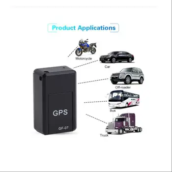 2024 yeni Manyetik GF07 GPS takip cihazı GSM Mini Gerçek Zamanlı İzleme Bulucu GPS Araba Motosiklet Uzaktan Kumanda İzleme Monitörü