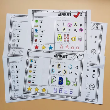 26 adet/grup Montessori Yürümeye Başlayan anaokulu Mektup A-Z Alfabe Faaliyetleri Okul Öncesi ÖNCESİ K Çalışma Sayfası Erken Eğitim