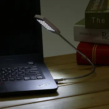 28 LEDs okuma lambası LED USB Kitap ışık Ultra Parlak Esnek Laptop Notebook PC Bilgisayar ıçin 4 Renkler Taşınabilir Yeni varış