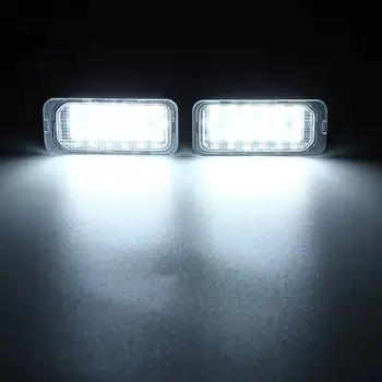 2X LED Numarası Plaka İşık Hata Ücretsiz 5105886 Ford Focus Fiesta için JA8 S-MAX C-MAX Mondeo Kuga Galaxy