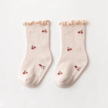 3 Adet Bahar Sonbahar Kış Yeni Bebek Çorap Kız Konfor Pamuk Yenidoğan Çorap Çocuk Erkek 0-5 Yıl Bebek Giysileri Aksesuarları