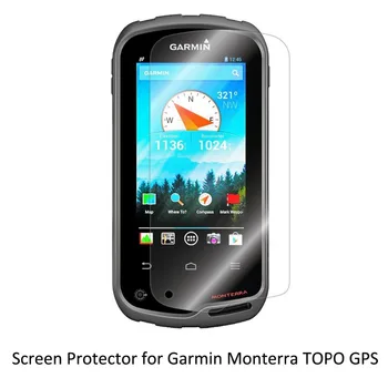 3 * Clear LCD PET Film Anti-Scratch Ekran Koruyucu Kapak için El GPS Navigator Garmin Monterra TOPO