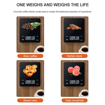 3 Kg/0.1 g mutfak tartıları LCD Hassas Elektronik Tartı Gıda Diyet Posta Dengesi Ölçüm