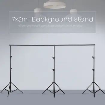 3 m x 7 m / 10ftx23ft Pro Fotoğraf Fotoğraf Arka Planında Arkaplan Destek Sistemi Standları Fotoğraf Video Studio + taşıma çantası