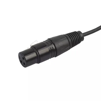3M XLR 3.5 mm Stereo Mikrofon Kablosu 3Pin Erkek / Dişi 3.5 mm TRS Erkek Ses Kablosu