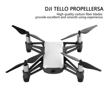 4 ADET Hızlı Bırakma Drone Pervaneler DJI Tello Mini Drone Pervane CCW / CW Sahne Yedek parça Drone Aksesuarları Sıcak Satış