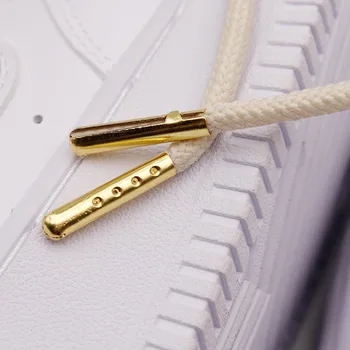 4 adet / takım 3x17mm Açık Ağız Tipi Parlak Ayakkabı Bağcıkları Kafa Sneaker Kitleri Metal İpuçları Giysi Dantel İpuçları Ayakabı DIY