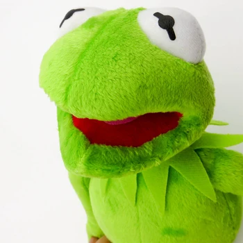 40cm Kermit peluş oyuncak Kawaii Kurbağalar Bebek Doldurulmuş Hayvan Yumuşak doldurulmuş oyuncak Dropshipping Noel Tatil Hediye Çocuklar için Dropshipping