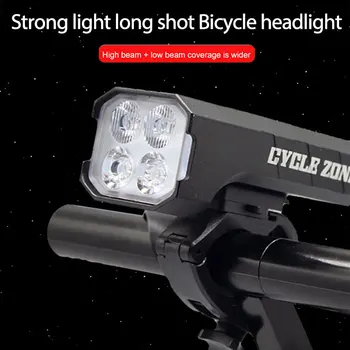 4T6 Lanterna Para 2000 Lümen Bisiklet bisiklet ışığı ön bisiklet Lambası LED el feneri Güç Bankası Şarj Edilebilir Bisiklet MTB Far