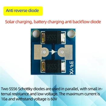 5 ADET 10A 60V Anti-ters Diyot Sulama Modülü Sabit Akım Güç Modülü Pil Solar Şarj Anti Geri Akış XY-FE