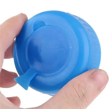 5 Adet Kullanımlık Su Şişesi vidalı kapak Değiştirme 55mm Galon şişe kapağı Sızdırmaz Su Şişesi Su Bardağı Aksesuarları