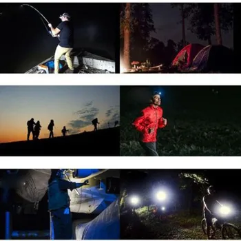 5 W COB LED Far Far Su Geçirmez 3 Modu Açık Bisiklet Tırmanma Yürüyüş Balıkçılık Çalışma baş feneri