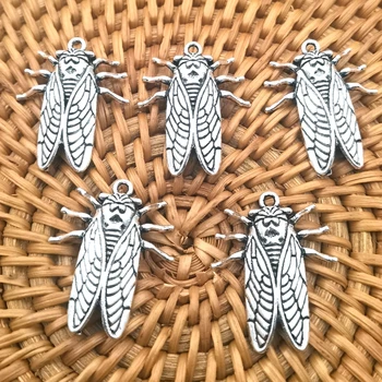 5 Yeni Tasarımlar! Psychedelic Ağustosböceği Charm, Şanslı Böcek Charm, Süper Sevimli Ağustosböceği Charm Takı Yapımı, DIY El Yapımı Zanaat