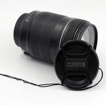 58mm Lens kapatma başlığı Olympus EP2 EPL3 EPL5 14-42 40-150 14-150 58mm Lens Kamera Tutucu Kapak