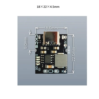 5X CKCS Tip-C USB 5V 2A 1S Tek Dize Lityum Pil Şarj Deşarj Modülü Şarj koruma levhası