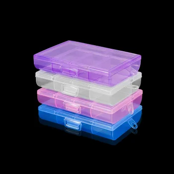 6 Yuvası Joyero Organizador ( Ayarlanabilir) plastik mücevher kutusu saklama kutusu Zanaat Takı Organizatör Konteyner Takı Yapımı İçin