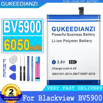 6050mAh GUKEEDIANZI Pil Blackview BV5900 Büyük Güç Bateria