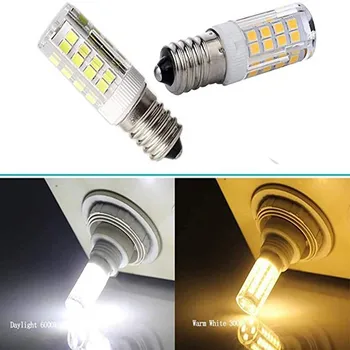 7 W 9 W 12 W 15 W E14 LED ampul lamba 220 V-240 V Mini mısır ampul ışık 2835SMD 360 ışın açısı yerine halojen avize ışıkları