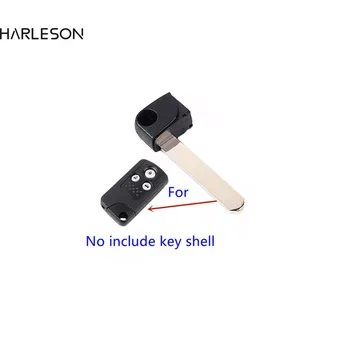 Akıllı anahtar Bıçak Acil Insert Anahtar Katlanır Anahtar Kabuk ve Honda akıllı anahtar kılıflı anahtar Bıçak Boş Kesilmemiş Bıçak HON66
