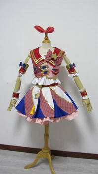 Anime Aikatsu cos Ozora Akari cosplay kostüm takım elbise 2021 Yeni