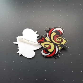 Anime SK SEKİZ SK8 Infinity Miya REKİ KAR Kiraz Çiçeği Rozeti Broş Pin çizimli çanta Kolye Düğme Pin Cosplay Koleksiyonu