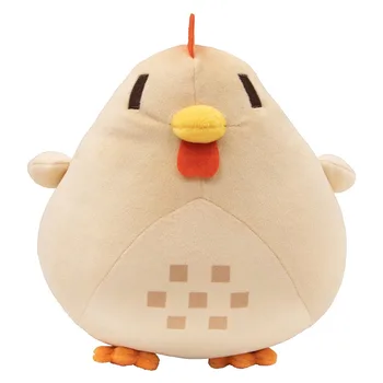 Anime Stardew Vadisi Oyunu peluş oyuncak Kawaii Stardew Vadisi Tavuk yumuşak doldurulmuş oyuncak Tavuk Hayvan Peluş Bebek Çocuklar için Sevimli Hediye