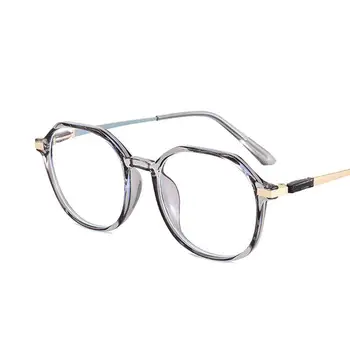 Anti-mavi ışık Bitmiş Miyopi gözlük Moda gözlük Düz Aynalar Diyoptri 0 -1.0 -1.5 -2.0 -3.0 To -6.0 Erkek Kadın Unisex