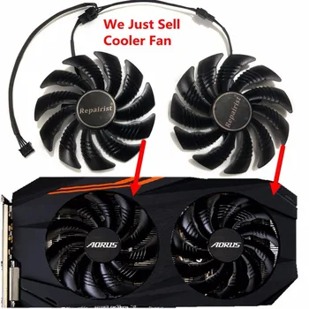 AORUS RX580 / 570 GPU Soğutucu Grafik kartı fanı REDEON GİGABYTE GV-RX570AORUS GVRX580AORUS Yedek Olarak