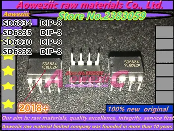 Aoweziic 100 % yeni orijinal SD6830 SD6832 SD6834 SD6835 SD4840P SD4841P SD4842P SD4843P SD4844P DIP-8 Güç çip