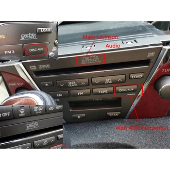Araba Bluetooth 5.0 Aux Kablosu Mikrofon Handsfree Cep Telefonu Ücretsiz Arama Adaptörü Toyota Crown Lexus İçin GRS182