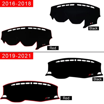 Araba Dashboard Kapak Paspaslar Önlemek ışıklı çerçeve Anti-UV Kılıfı Halı Changan CS15 2016 2017 2018 2019 2020 2021 2022 Aksesuarları