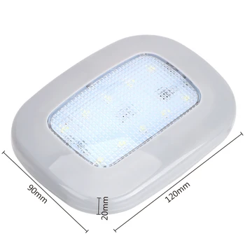 Araba İç Okuma Lambası LED Çatı Tavan tavan aydınlatması Kamp Ampul USB Şarj Edilebilir Kablosuz Gövde Off Road 4x4 Oto Aksesuarları