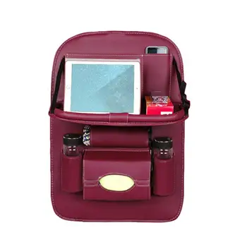 Araba Koltuğu Arka Tampon çanta düzenleyici Katlanabilir Masa Tepsisi Seyahat saklama çantası yemek masası İçecekler / Doku / Ped Konteyner