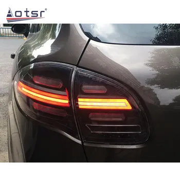 Araba LED far lamba donanımı Porsche Cayenne 2011 2012 2013 için aksesuarları far yüksek ışın ışıkları düşük ışın ışıkları