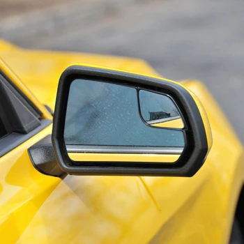 Araba Sağ Ön Yan Kapı Kanat Dikiz Aynası Cam Lens Ford Mustang için Fit 2016 2017 2018 2019