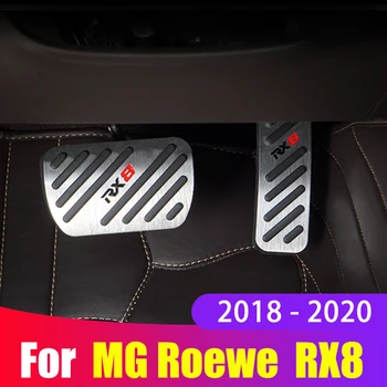 Araba Sondaj Gaz fren pedalı Kapak Alüminyum pedleri İç Tamir MG RX8 2018 2019 2020 Roewe Aksesuarları