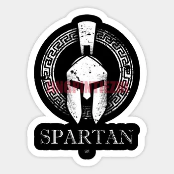 Araba Çıkartmaları Vinil Motosiklet Çıkartması Dekorasyon Dizüstü Spartan Kask Çıkartması Tabancası Hakları 2nd Değişikliği Kişilik Araba Çıkartmaları