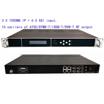ATSC dijital modülatör, DVB-C QAM dijital modülatörünün 8/16 taşıyıcıları, DVB-T/C modülatörüne giga IP, QAM dijital catv modülatörü,