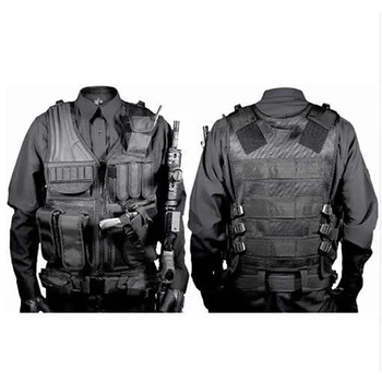 Ayarlanabilir SWAT Taktik Yelek Askeri Savaş vücut zırhı Yelekler Güvenlik Avcılık Ordu Açık CS Oyunu Airsoft Ceket Eğitim Gea