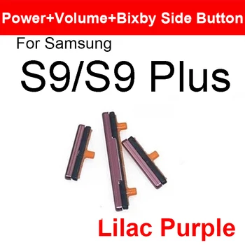 Açma / Kapama Güç Düğmesi ve Ses Düğmesi Samsung Galaxy S8 S9 S10 Artı + Bixby Yan Anahtar Düğmesi Samsung Not 8 İçin Onarım Parçaları